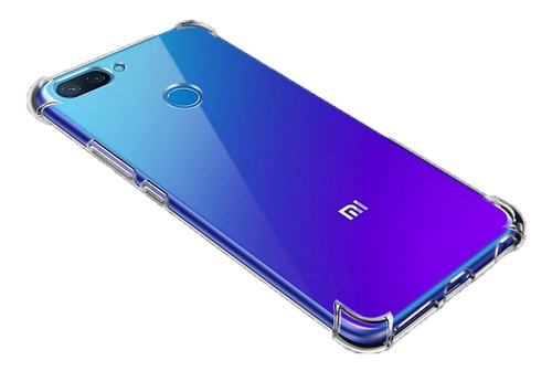 Capa Para Xiaomi MI 8 Lite e 8X - Capinhas para Celular - transparente  - Central - unidade    Cod. CP MI 8 LITE/8X TRANSP